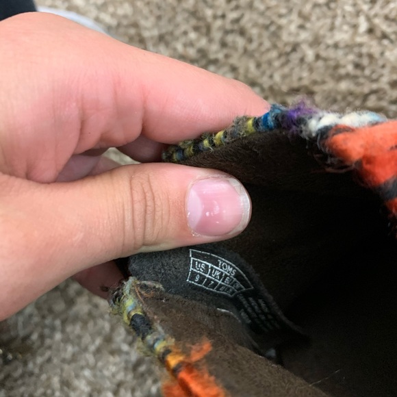 Toms Leila Chocolate Suede Booties 9 - Picture 8 of 8